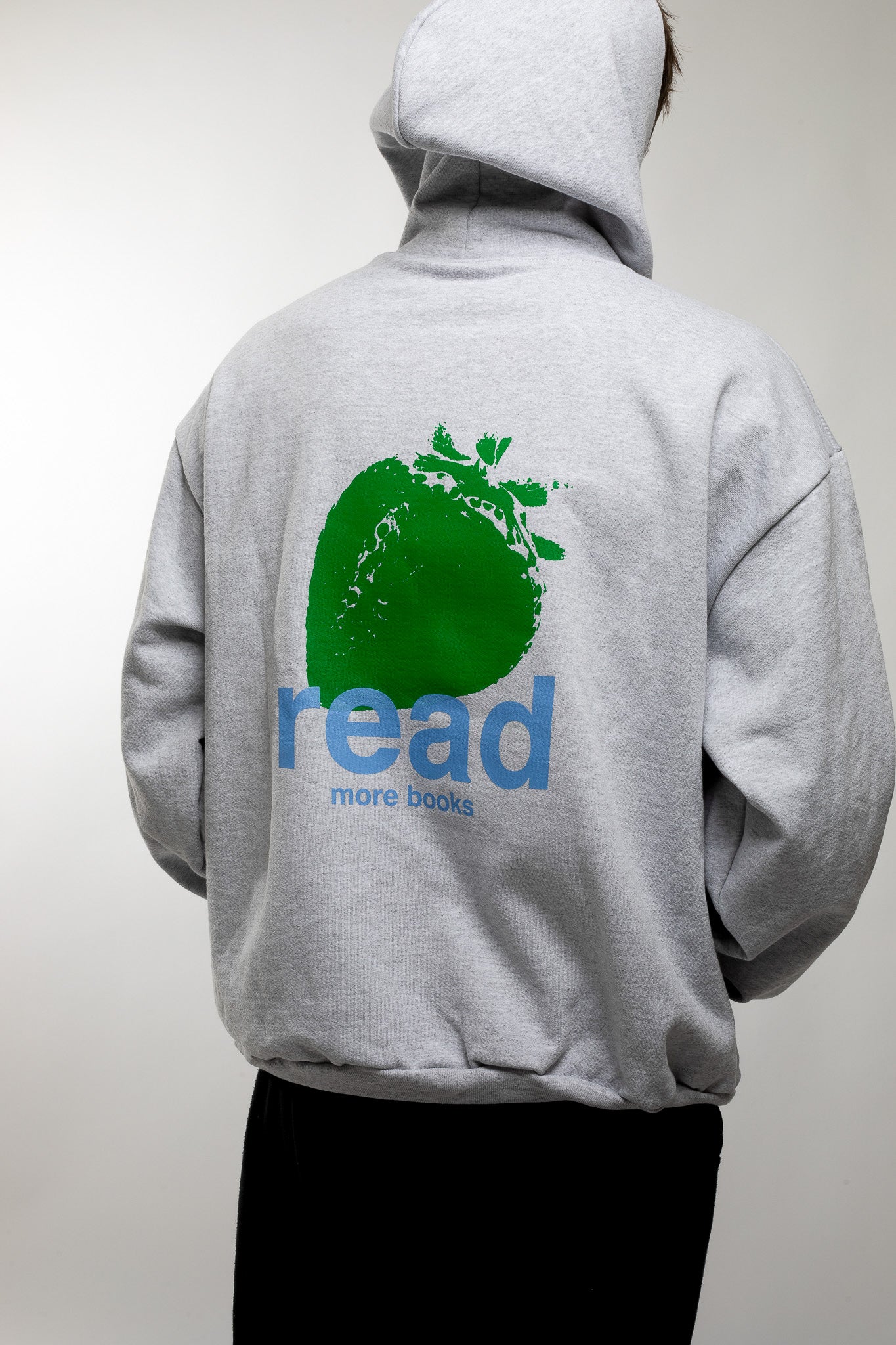 Books Are 4 Everyone Hoodie (Heather Grey)