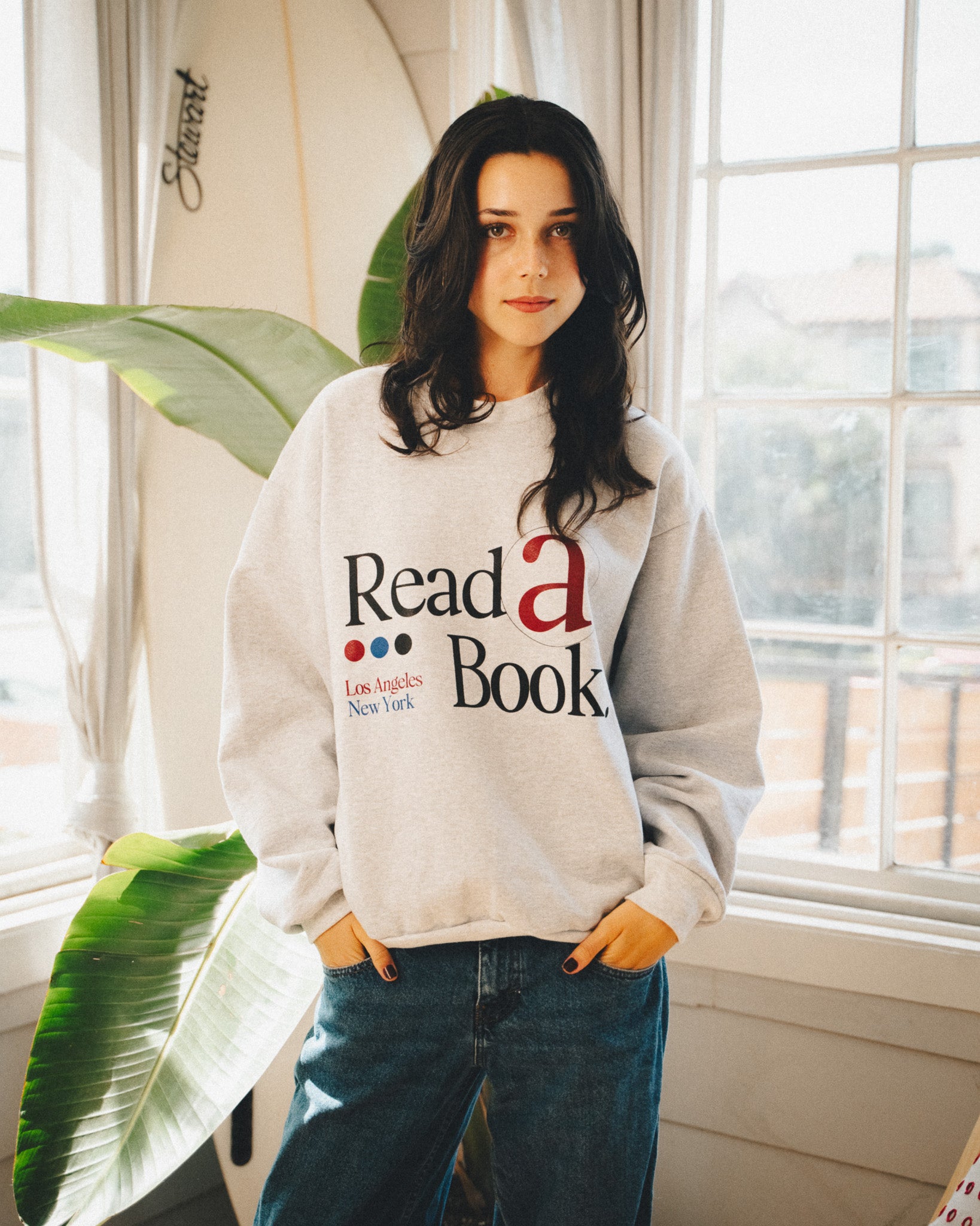 Read a Book Crewneck