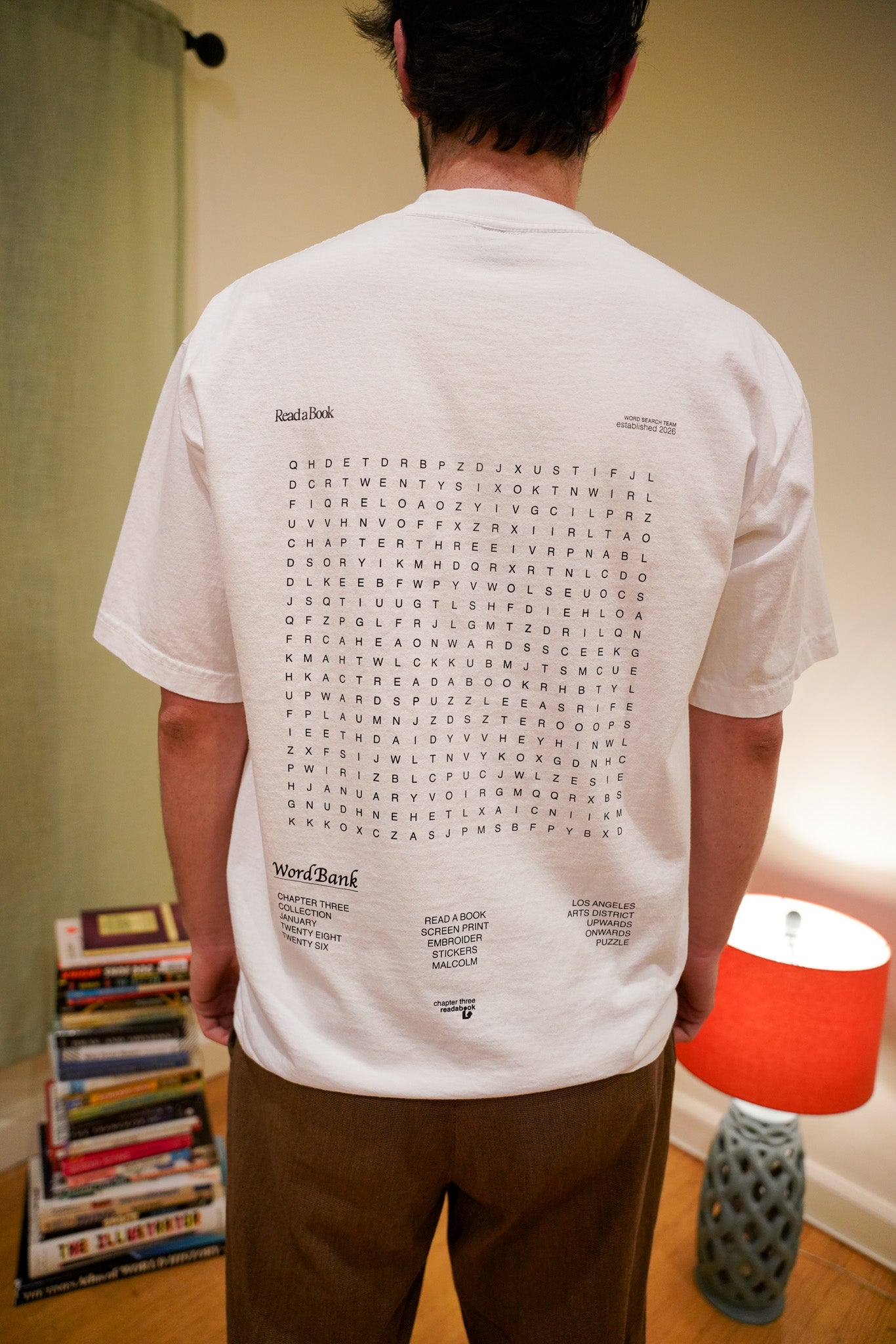 Word Search Tee (CASUAL)