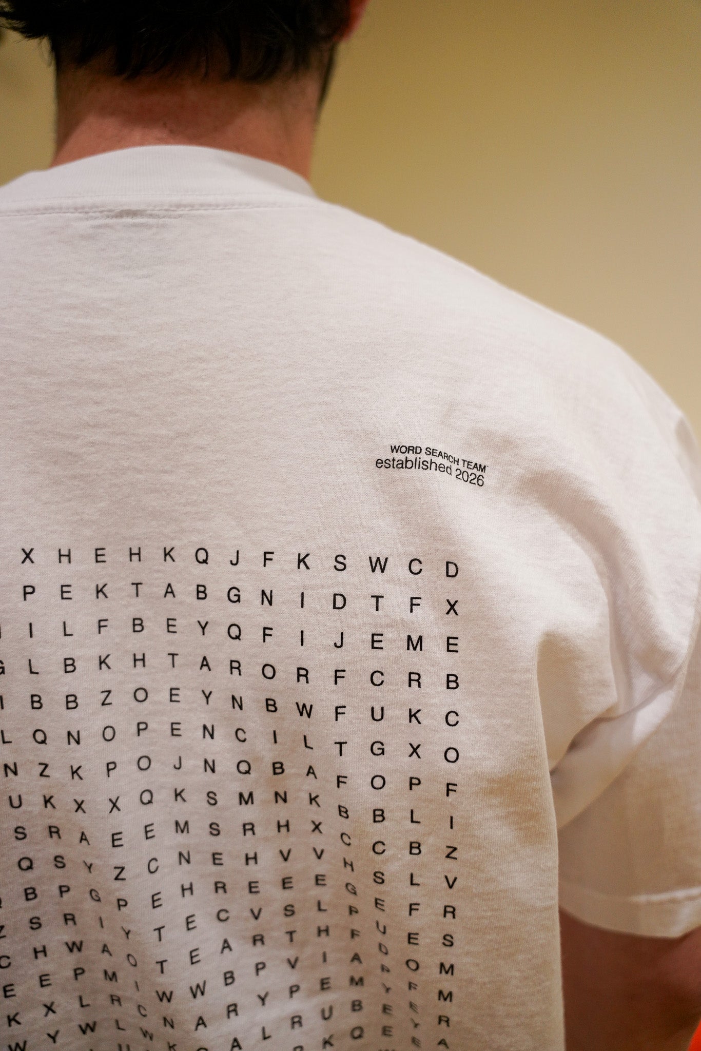 Word Search Team Tee (EXPERT)
