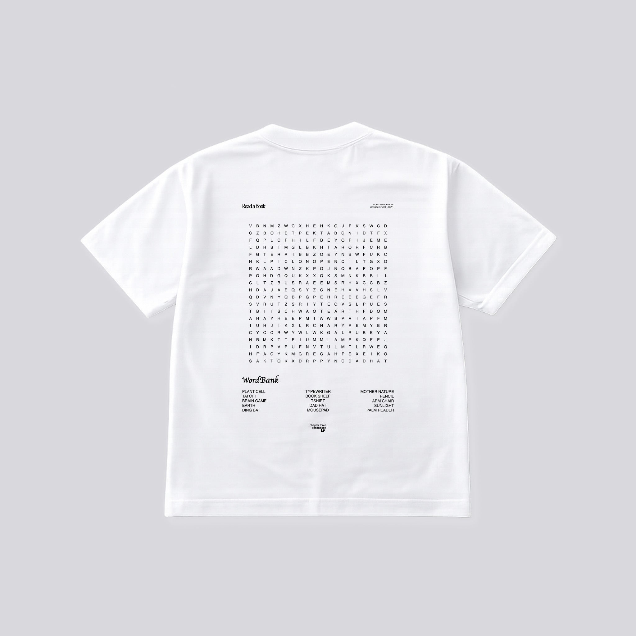Word Search Team Tee (EXPERT)