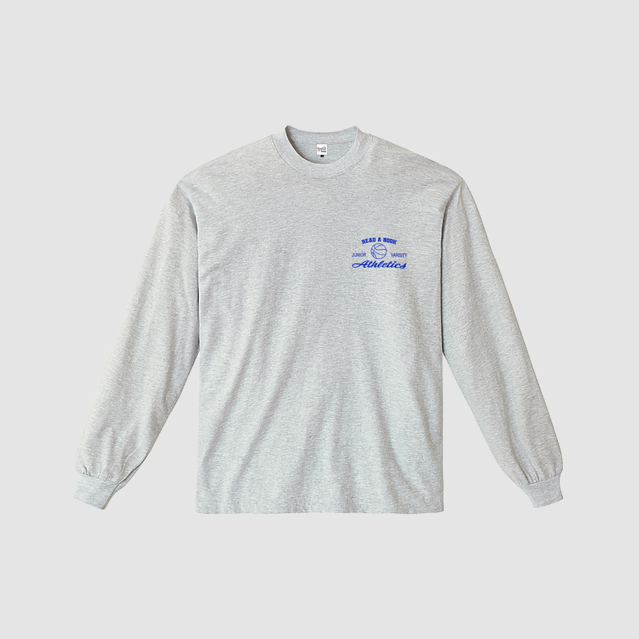 Benchwarmer Grey Long Sleeve (Jayhawk Blue)