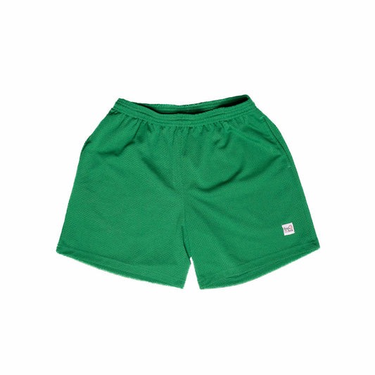 Kelly Green Read a Book Mesh Shorts