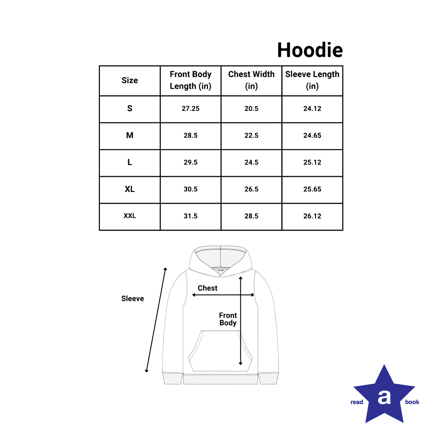 TWO SIDED STAR HOODIE