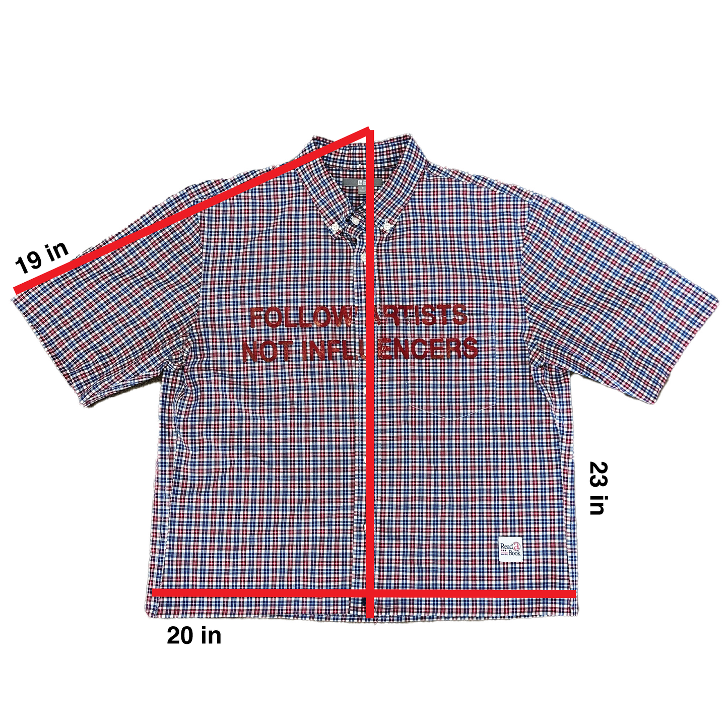 Uniqlo x Read a Book Dress Shirt